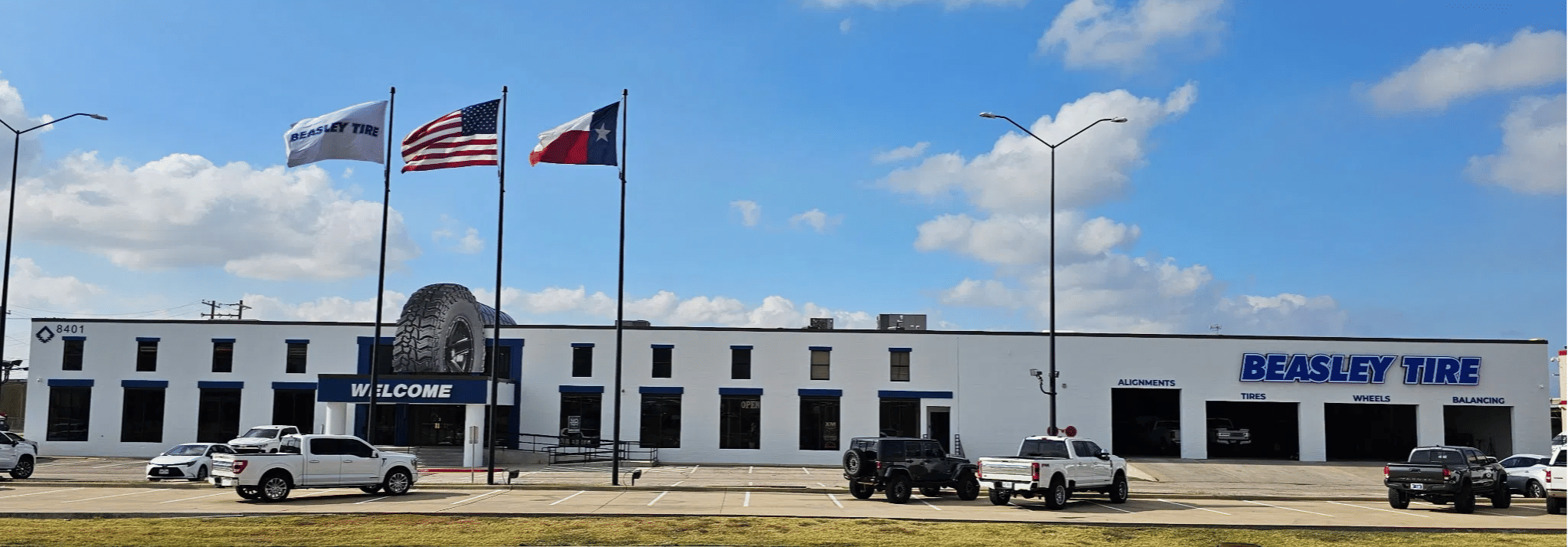 Beasley Tire store front