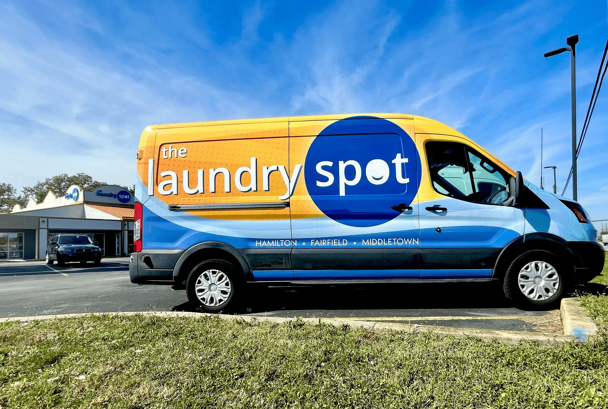 Laundry pickup and delivery van Hamilton Fairfield Middletown Laundry Spot Laundry pickup and delivery van Hamilton Fairfield Middletown Laundry Spot