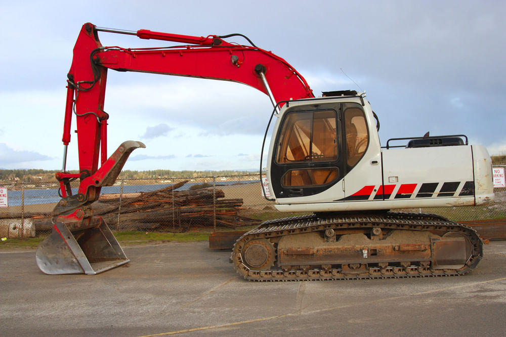 Kobelco Amphibious Excavator