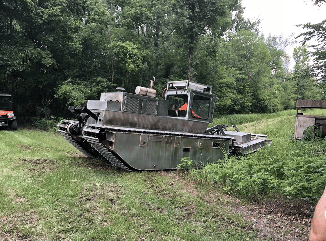 Custom-Built Amphibious Equipment | Wetland Equipment