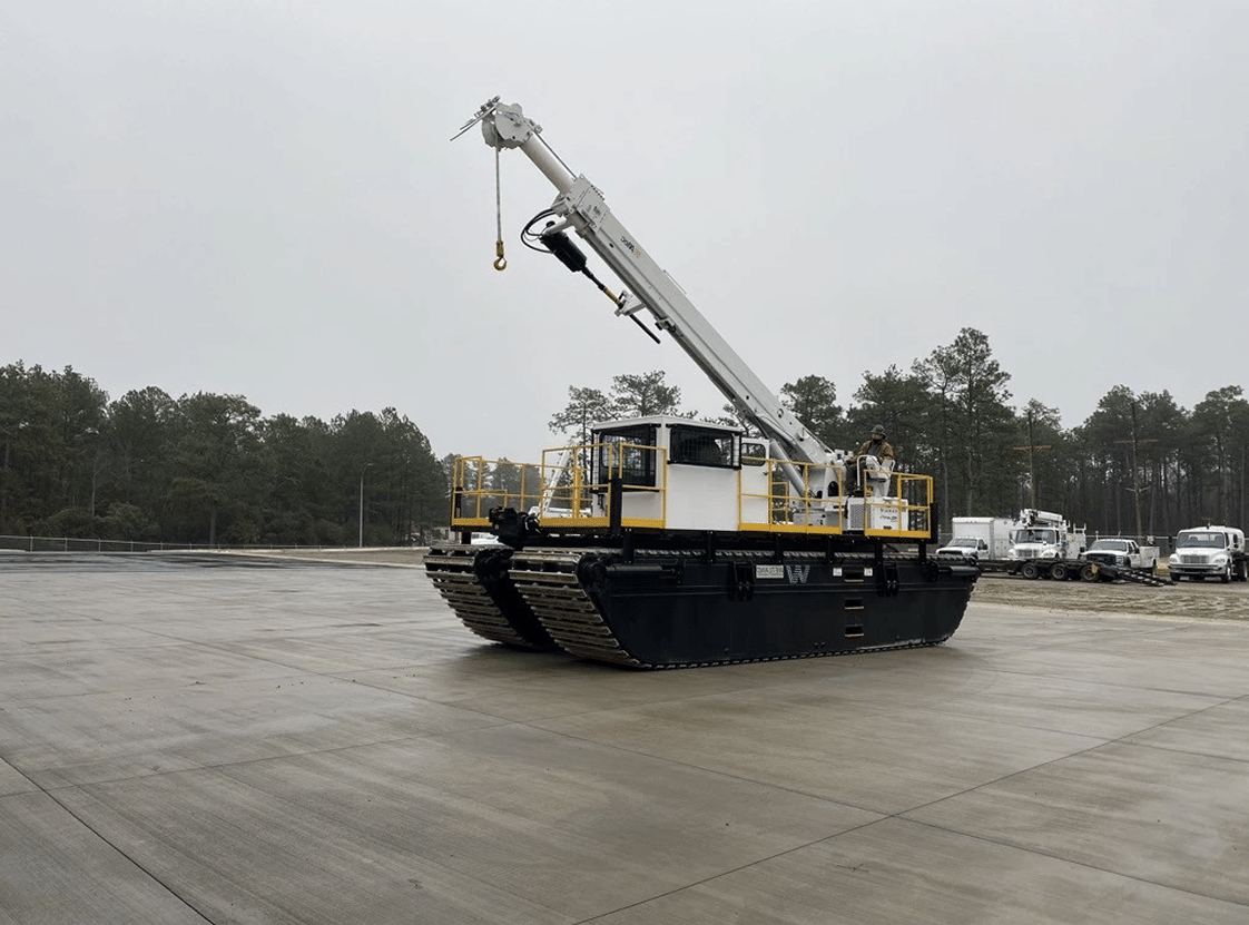 Custom-Built Amphibious Equipment | Wetland Equipment