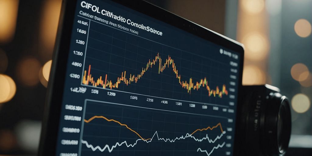 Graph depicting growth with part-time CFO consulting services