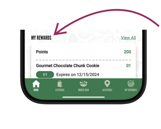 Rewards | The Salad Station