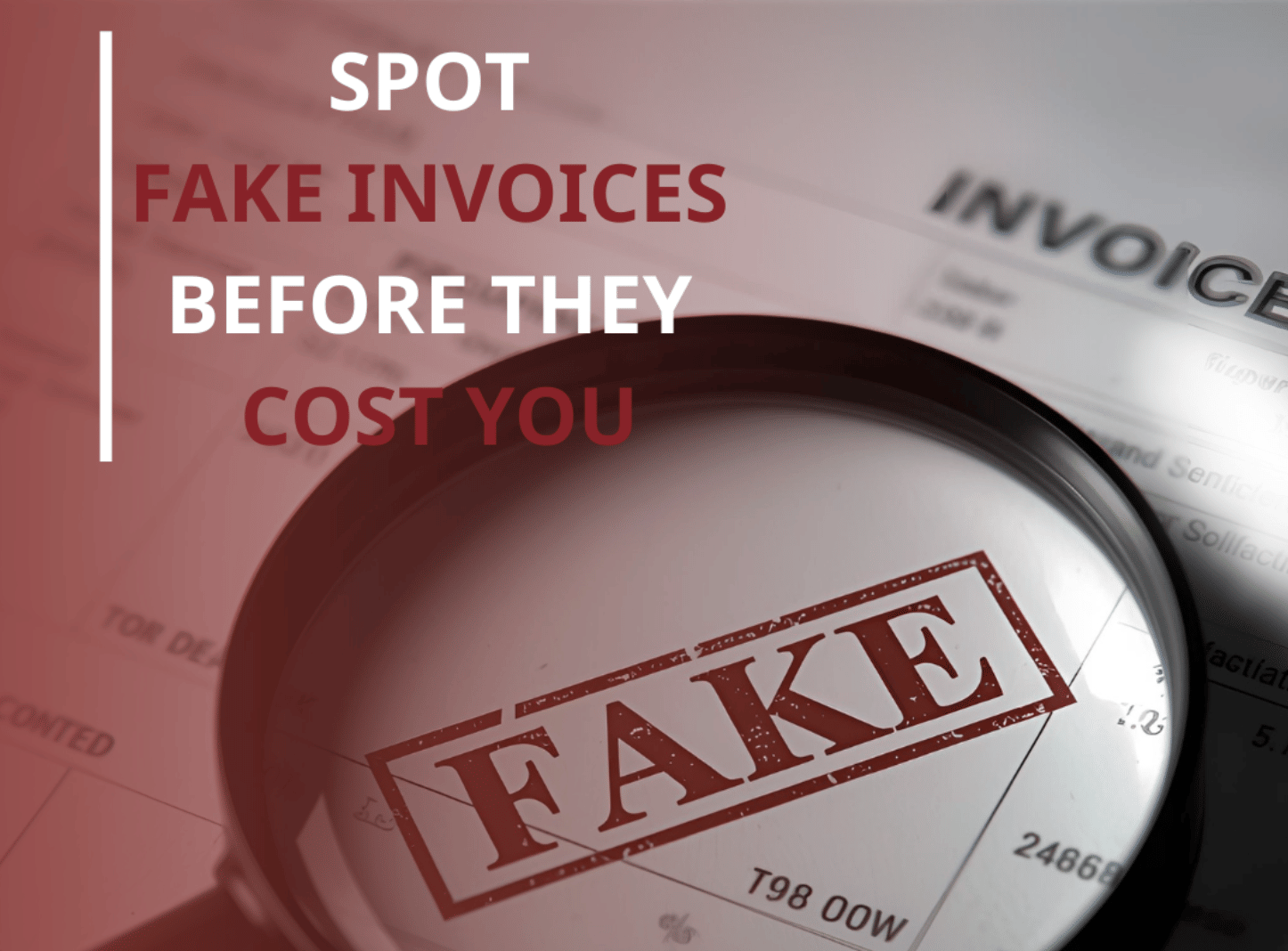 Spotting Fake Invoices presentation n image