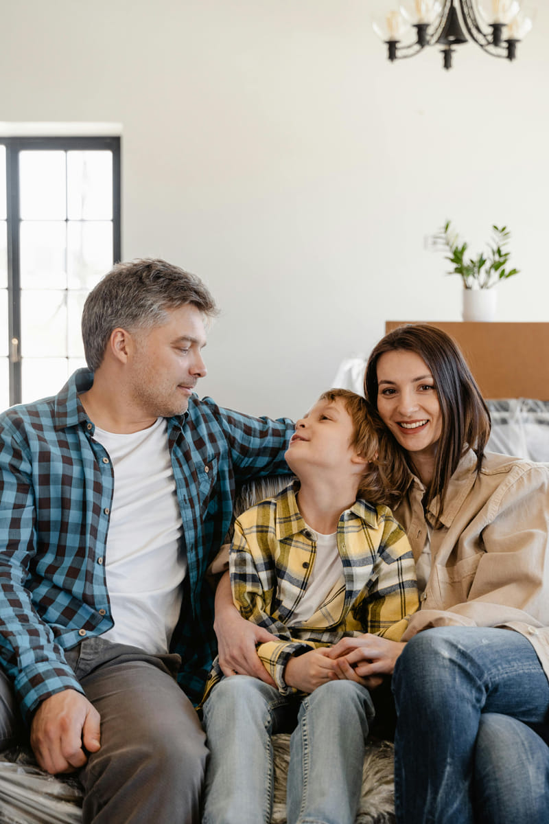 Family relaxing safely at home after residential pest control service in Folsom, CA. Family relaxing safely at home after residential pest control service in Folsom, CA.
