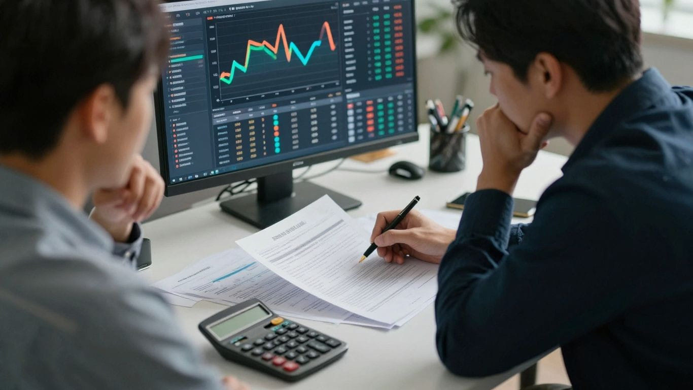 Business owner contemplating financial management transition.