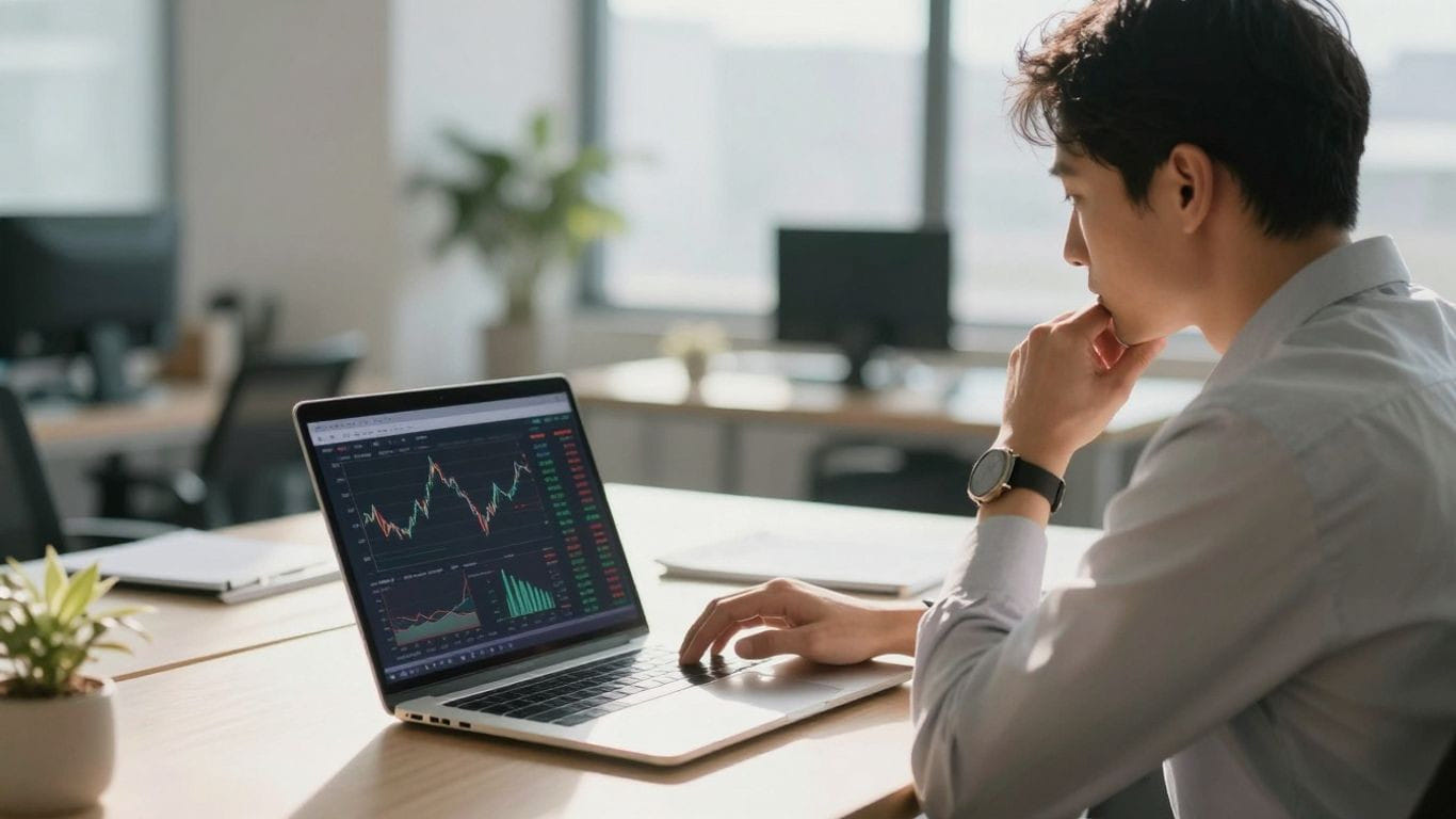 Fractional CFO advising on financial strategy