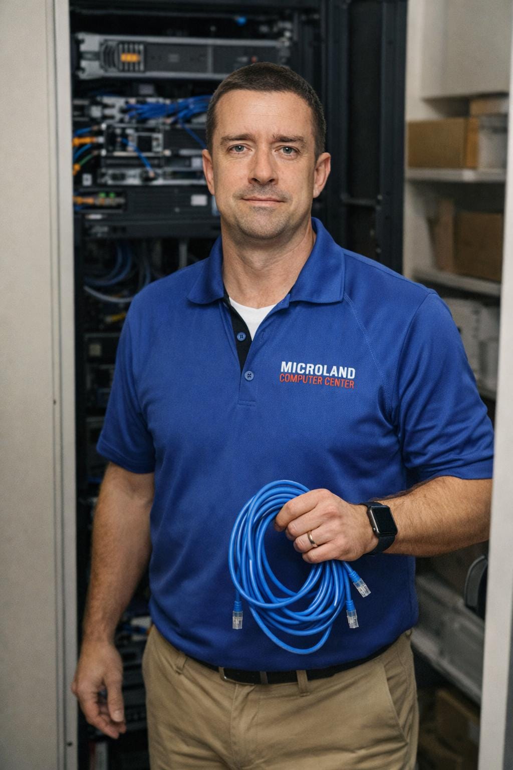 IT Support on phone call