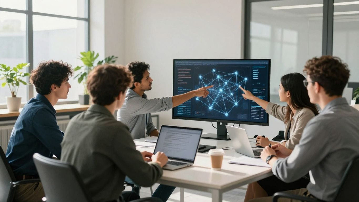 M&A professionals analyzing digital deal opportunities.