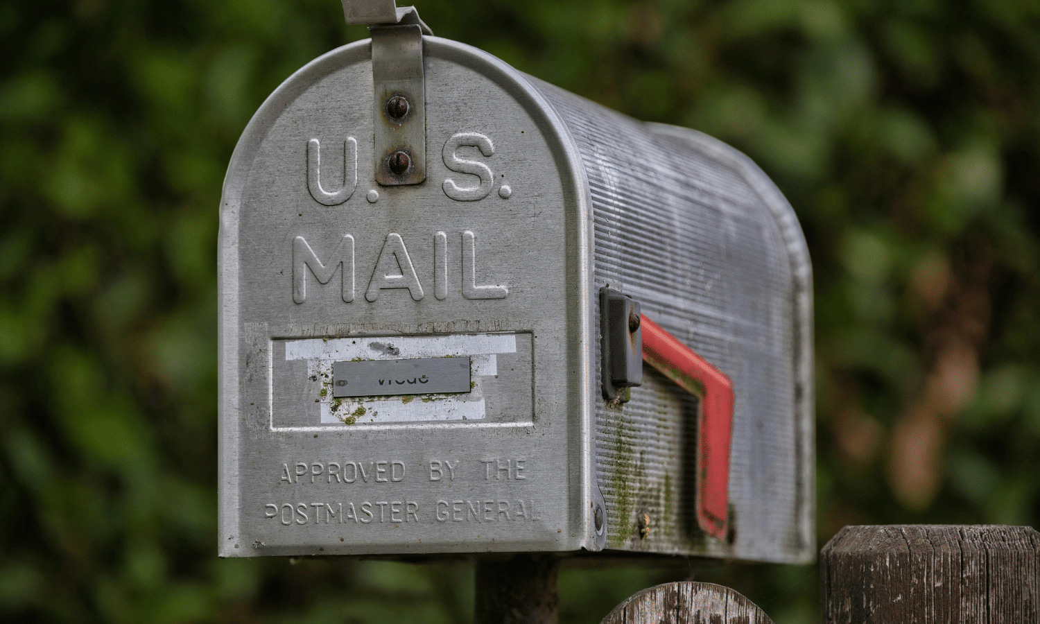 US metal mail box