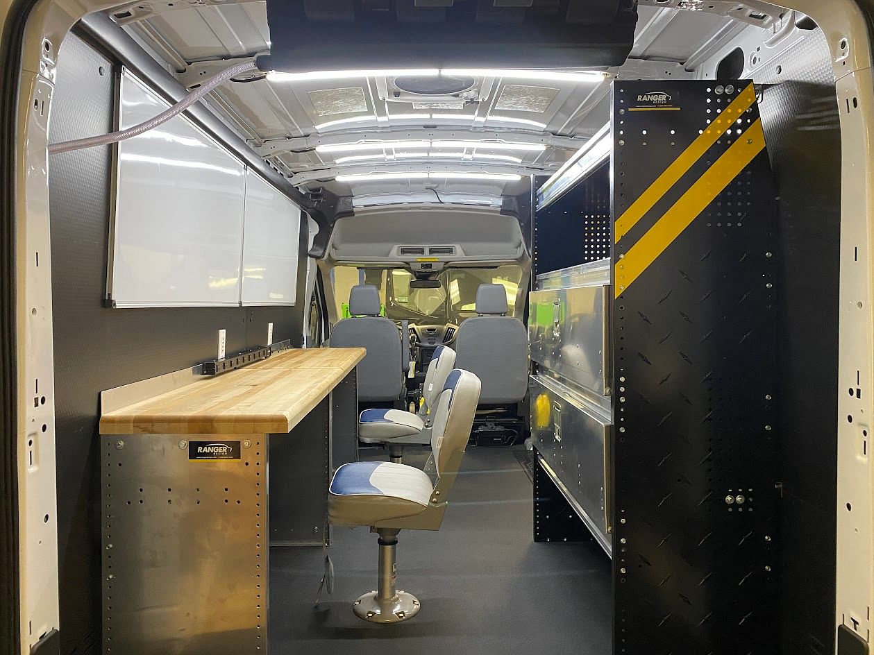 van work cabinets