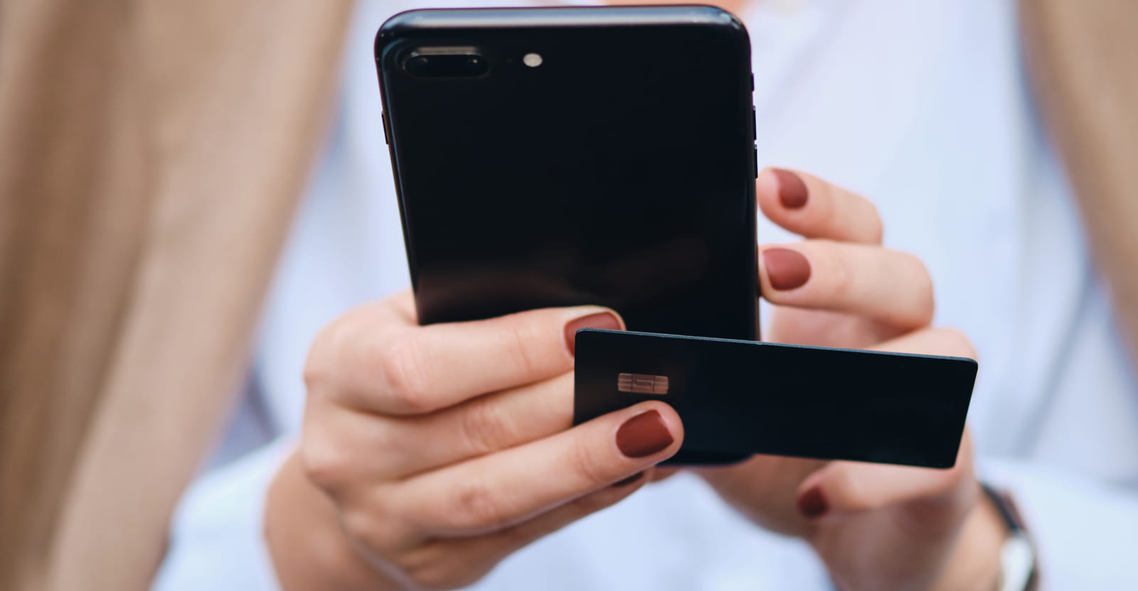 Client reviewing closing details digitally for a real estate transaction Client reviewing closing details digitally for a real estate transaction