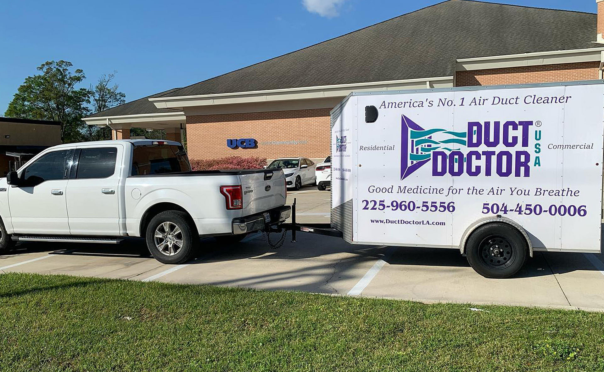 Office in Baton Rouge, LA after air duct cleaning service