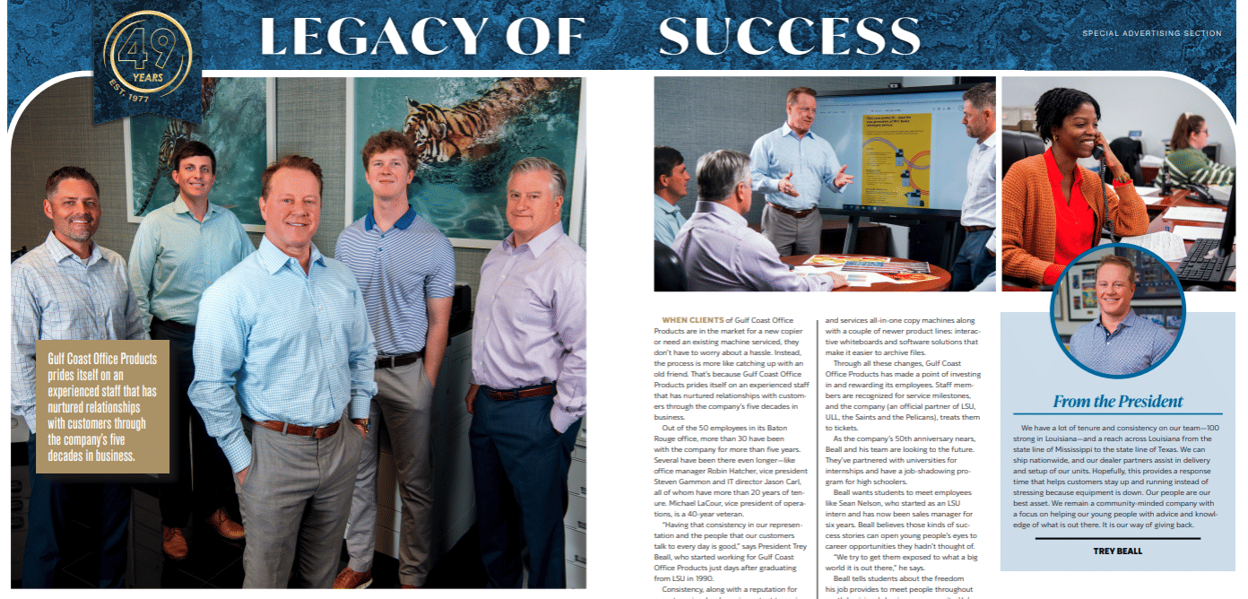 Baton Rouge Business Report Featuring GCOP