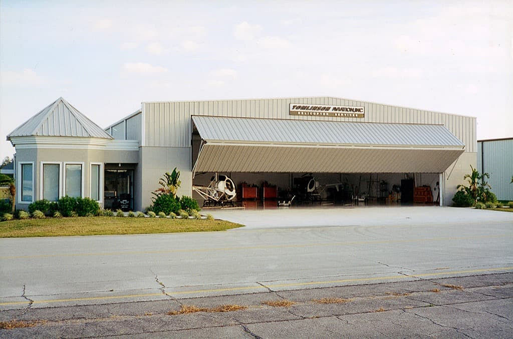 Steel Building Helicopters Hangar