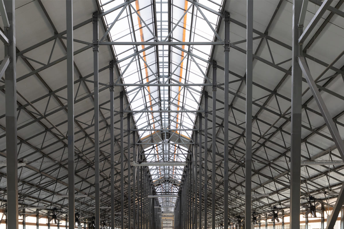 interior for metal structure